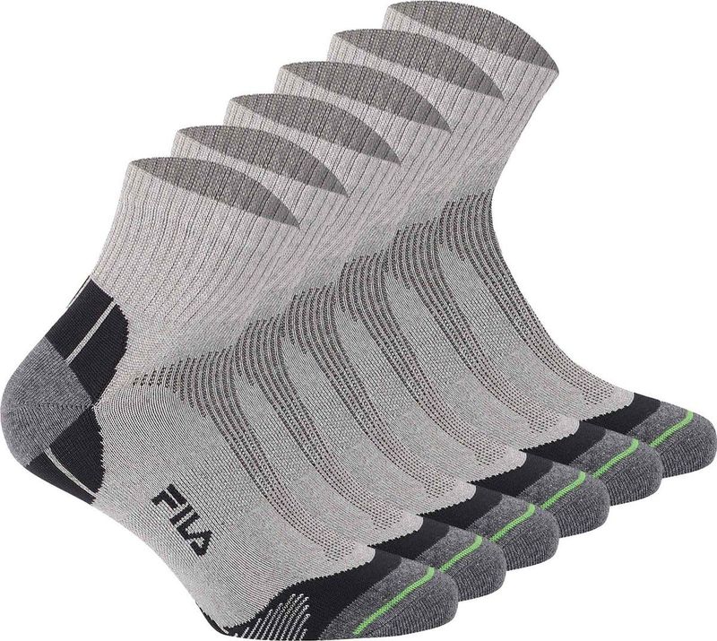 Fila Sokken FILA QUARTER UNISEX SOCKS MULTISPORT 3P Set van 6