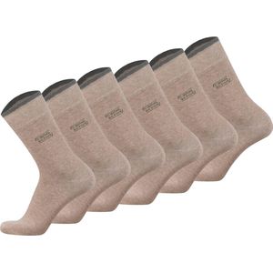 camel active - Sokken Set van 6 - Huissokken - Zachte Materiaalmix - Biologisch Katoen