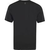 HAJO - Shirt - Zwart - 4 Pack - Katoen - V-hals - Halve Mouw