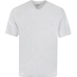 HAJO - Shirt - Zwart - 4 Pack - Katoen - V-hals - Halve Mouw