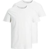 Jack Jones T-shirt JACBASIC CREW NECK TEE 2PK Verpakking van 4