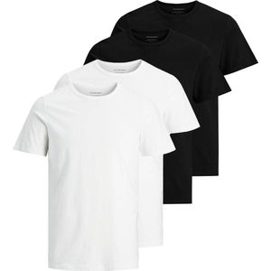 Jack Jones T-shirt JACBASIC CREW NECK TEE 2PK Verpakking van 4