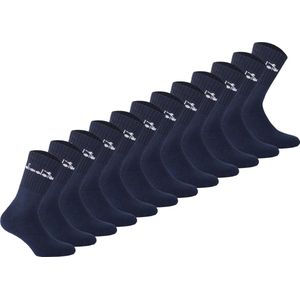 Diadora - Sokken - Verpakking van 12 - Unisex - Aangenaam Draagcomfort
