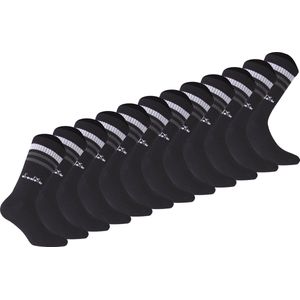 Diadora - Sokken - Verpakking van 12 - Unisex - Hoogwaardige Afwerking