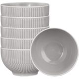 Seltmann Weiden Amina Cappuccinoschale 400 ml 6er Set Silbergrau - DS