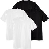 CALIDA T-shirt MEN T-Shirt 2PACK Natural Benefit 100 cotton Verpakking van 4