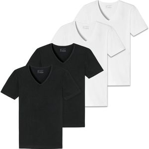 SCHIESSER T-shirt 2PACK T-shirt Verpakking van 4