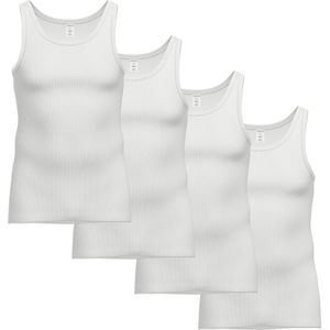 AMMANN Onderhemd Doppelripp Unterhemden 4er Pack Verpakking van 4