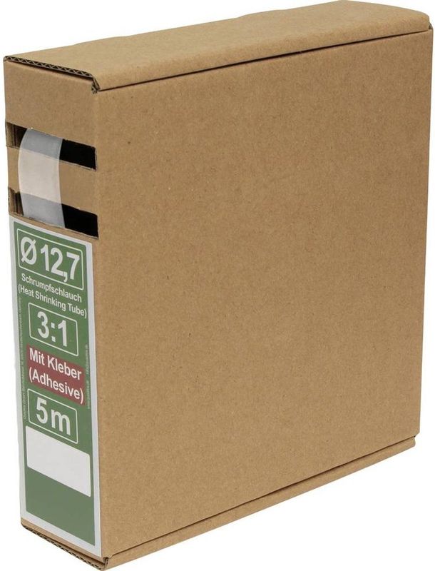 Quadrios - 25CA503 - Krimpkous - Transparant - Krimpverhouding 3:1 - 5 m