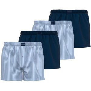 Tom Tailor - Geweven Boxershorts - Verpakking van 4