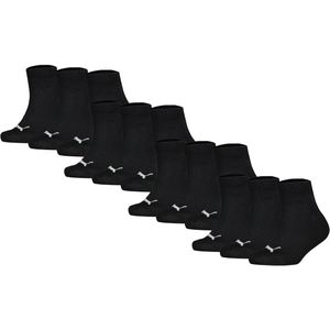 Puma - Sokken Plain Quarter - Effen - 12-pack