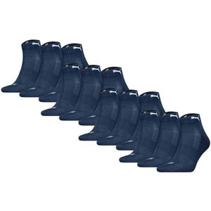 Puma Sokken Cushioned Quarter 12P Verpakking van 12