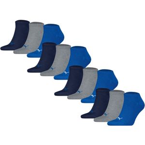 Puma - Sneakersokken - Effen - 12-pack