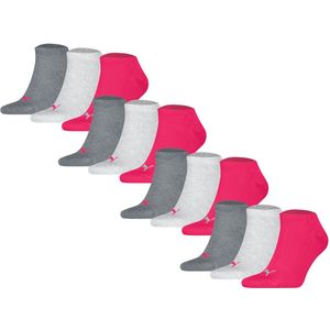 Puma - Sneakersokken - Effen - 12-pack