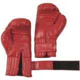 4263104969697 ScSPORTS - Bokshandschoenen - Boxing Gloves - Kunststof - Klittenbandsluiting - Rood - 12 ounce