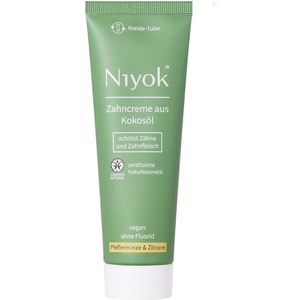 Niyok - Natuurlijke Tandpasta - Pepermunt & Citroen - 75 ML
