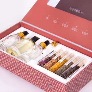 MUY Body I Doe-Het-Zelf Organic Skincare Set I Doe-Het-Zelf Beauty Kit I Haar-, Lichaam- & Badolie I Beauty Geschenkset