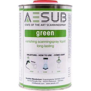Aesub Groene Scan-spray 1L (Accessoires), 3D printer accessoires