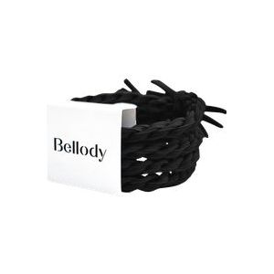 Bellody Originele haarbanden Klassiek Zwart 4 stuks