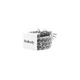 Bellody® Original Haarelastiekjes, stijlvol gevlochten haarelastiekjes met sterke grip, verpakking met 4 stuks, grijs (Urban Grey)