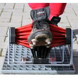 FloorMAX Classic professionele voetenveger - Schoenborstel met rooster