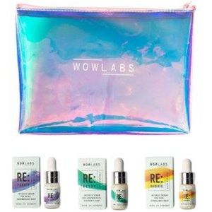 WOWLABS Gezichtsverzorging Serums Cadeauset Skin Retreat RE:DETOX 3 ml + Skin Retreat RE:PURIFY 3 ml + Skin Retreat RE:RADIATE 3 ml + Cosmetic Bag