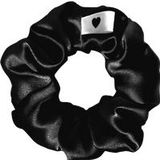 Scrunchie Haargummie Silk - Zwart