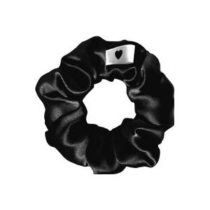 Scrunchie Haargummie Silk - Zwart