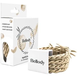 Bellody - Haargummie Elastiek - Beige