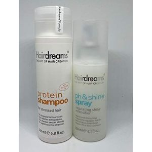 Hairdreams Protein Shampoo & Ph&Shine Spray Set