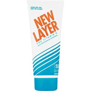 NEW LAYER Pro Vitamin D High Performance Sunscreen SPF 50+ Sensitive Zonbescherming 200 ml Dames
