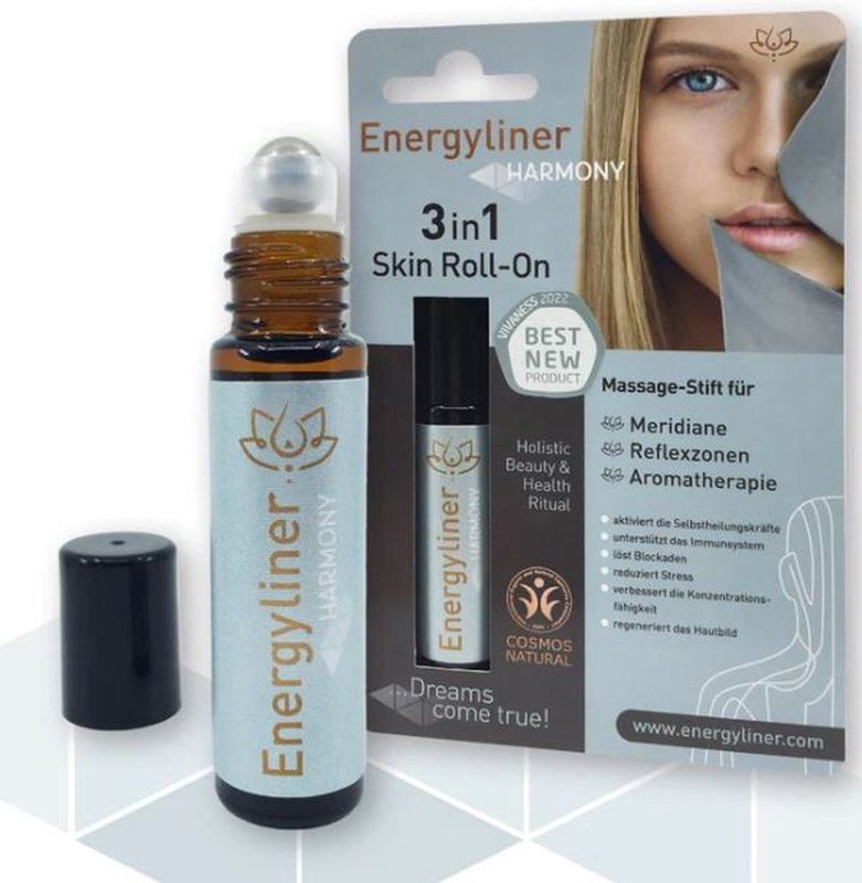 Himalaya's dreams - Energyliner - Harmony - 3 in 1 - Skin roll-on - Ayurveda - Gezichtroller
