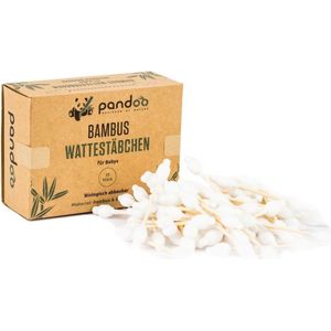 Pandoo - Bamboo Cotton Buds - Wattenstaafjes - 55 st - Ecologisch Katoen