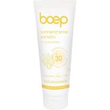boep Crème Solaire Sensitive Bio SPF30 pour Bébés et Peaux Sensibles - Protection Solaire Minérale Non-Nano Sans Effet Blanc - Respecte l'Océan et les Coraux (100 ml)