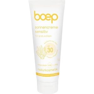 Boep Natural Sun Cream Sensitive Kinder Zonnebrandcrème SPF 30 100 ml