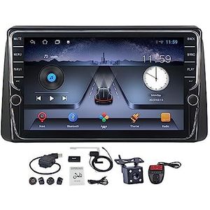Android 11 2 DIN Autoradio Stereo 9 inch Screen voor Chrysler Grand Voyager 5 2011-2015 Carplay Android Auto GPS-navigatie Bluetooth RDS FM AM DAB+ Radio Stuurbediening Voice Control (Size : K200S)