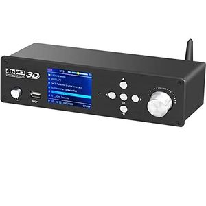 5.1CH Surround Sound Decoder Separator Converter voor DTS AC3, 4K 60Hz HDMI 2 in 1 Out, HDCP 2.2 HDR, Digitaal Analoog Audio-Videosysteem 192Khz/24Bit, met Bluetooth 5.0-Ontvanger