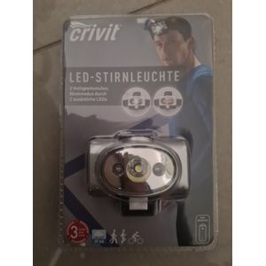 Crivit LED Hoofdlamp Zilver