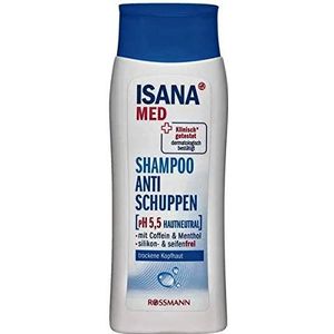 ISANA MED Shampoo Anti-roos - pH 5,5 huidneutraal - siliconen- en zeepvrij - 200 ml
