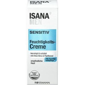 ISANA Men Rossmann Sensitive Hydraterende Crème