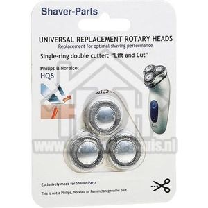 Universeel Scheerkop Double Cutter Super Lift & Cut heads HQ6 422203618441
