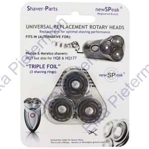 Shaver-Parts Scheerhoofd Alt Hq9/Hq177