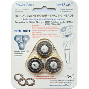 Shaver-Parts Scheerhoofd Alt Sh98/Sh71