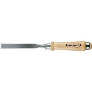 Steekbeitel met houten heft CV-staal 10mm FORMAT