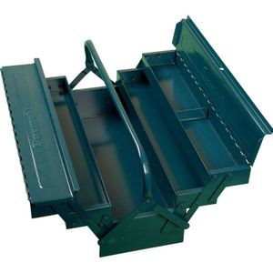Gereedschapskist plaatstaal 530x200x200mm 5-delig FORMAT
