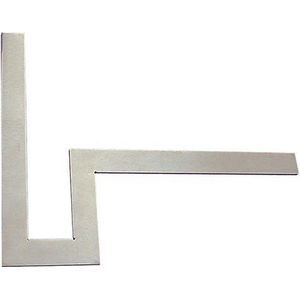 Flenswinkelhaak Staal verzinkt 300x300mm FORMAT