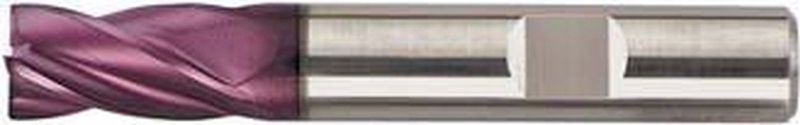 Schachtfrees kort DIN6527 VHM TiALN Z4 4,0mm FORMAT