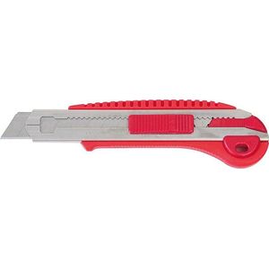 Cuttermessen met drukknop 18mm