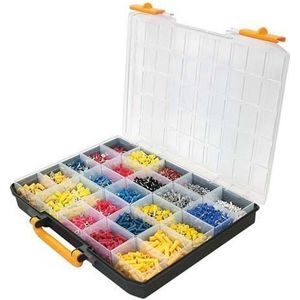 Adereindhulzen-/ kabelschoen-assortiment 4400-delig FORMAT