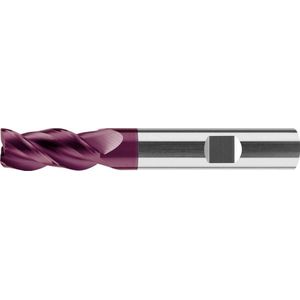 Schachtfrees HPC lang VHM TiALN type UNI Z3 hoekafschuining 35-38grad. 16,0mm FORMAT GT